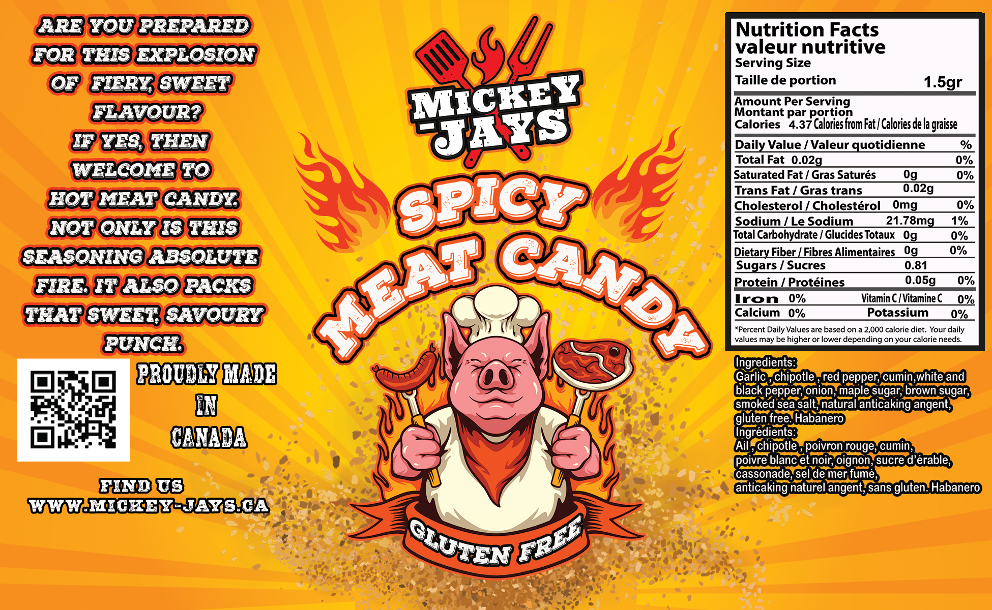 Mikey Jays Spicy Meat Candy BBQ Rub - Image 2